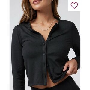 Vuori Black Women's Cardigan Sweater
